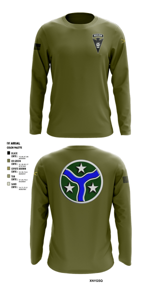 Long Sleeve Performance Shirt, , Army, Teamtime, Team time, sublimation, custom sports apparel, team uniforms, spirit wear, spiritwear, sports uniforms, custom shirts, team store, custom team store, fundraiser sports, apparel fundraiser