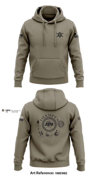 Hoodie, 3-133 FA, Army, Teamtime, Team time, sublimation, custom sports apparel, team uniforms, spirit wear, spiritwear, sports uniforms, custom shirts, team store, custom team store, fundraiser sports, apparel fundraiser