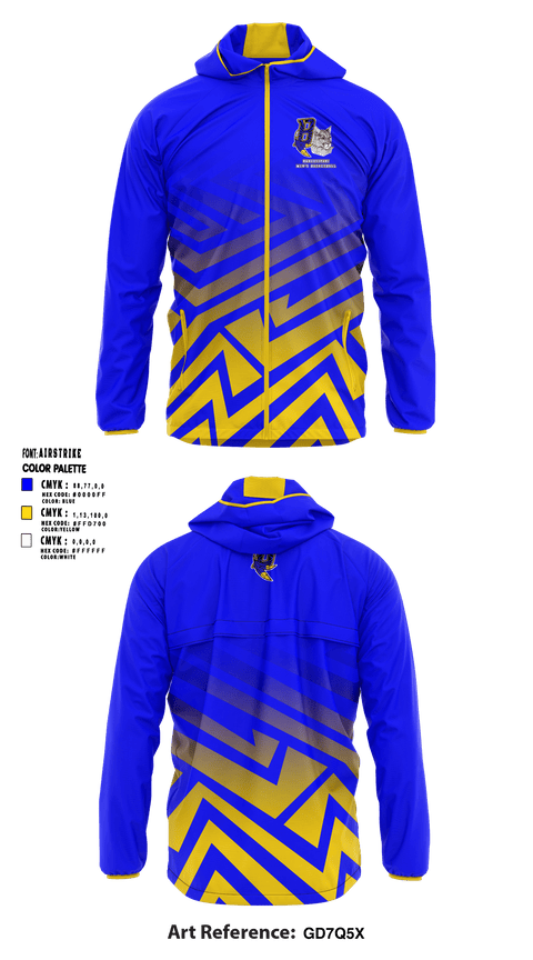 Windbreaker, Baboquivari High School Basketball, Men's Basketball, Teamtime, Team time, sublimation, custom sports apparel, team uniforms, spirit wear, spiritwear, sports uniforms, custom shirts, team store, custom team store, fundraiser sports, apparel fundraiser