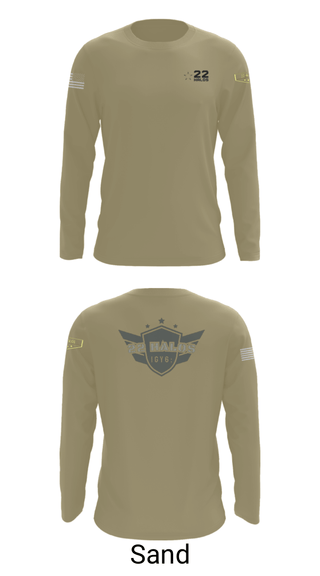 Long Sleeve Performance Shirt, , Army, Teamtime, Team time, sublimation, custom sports apparel, team uniforms, spirit wear, spiritwear, sports uniforms, custom shirts, team store, custom team store, fundraiser sports, apparel fundraiser