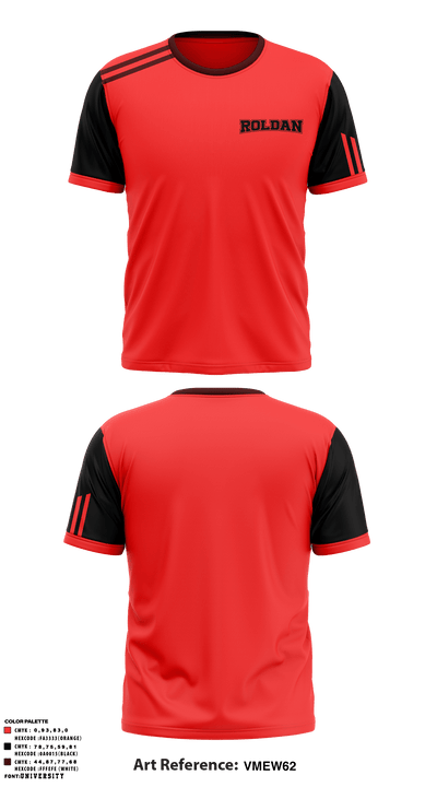 Roldan 32447308 Short Sleeve Performance Shirt - 1