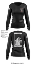 1-5 Recon 67100072 Women's Long Sleeve V-neck Shirt - 3