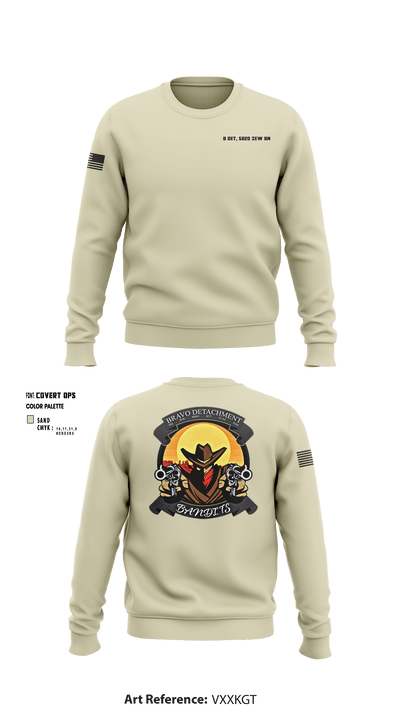 B DET, 502D IEW BN 43347096 Crew Neck Sweatshirt - 5