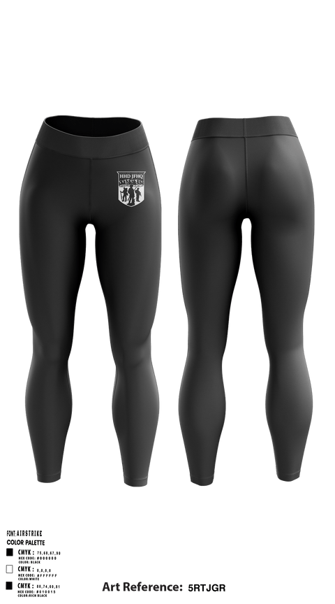 Womens Leggings, HHD, JFHQ-COARNG, National Guard, Teamtime, Team time, sublimation, custom sports apparel, team uniforms, spirit wear, spiritwear, sports uniforms, custom shirts, team store, custom team store, fundraiser sports, apparel fundraiser