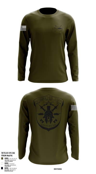 Charlie Co 1/120th 69495993 Long Sleeve Performance Shirt - 2