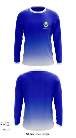 Long Sleeve Performance Shirt, Dickinson Intermediate Fine Arts Academy Basketball, Men's Basketball, Teamtime, Team time, sublimation, custom sports apparel, team uniforms, spirit wear, spiritwear, sports uniforms, custom shirts, team store, custom team store, fundraiser sports, apparel fundraiser