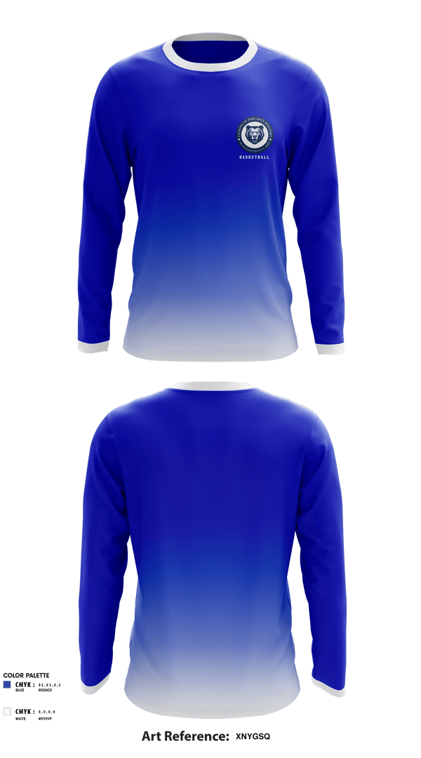 Long Sleeve Performance Shirt, Dickinson Intermediate Fine Arts Academy Basketball, Men's Basketball, Teamtime, Team time, sublimation, custom sports apparel, team uniforms, spirit wear, spiritwear, sports uniforms, custom shirts, team store, custom team store, fundraiser sports, apparel fundraiser