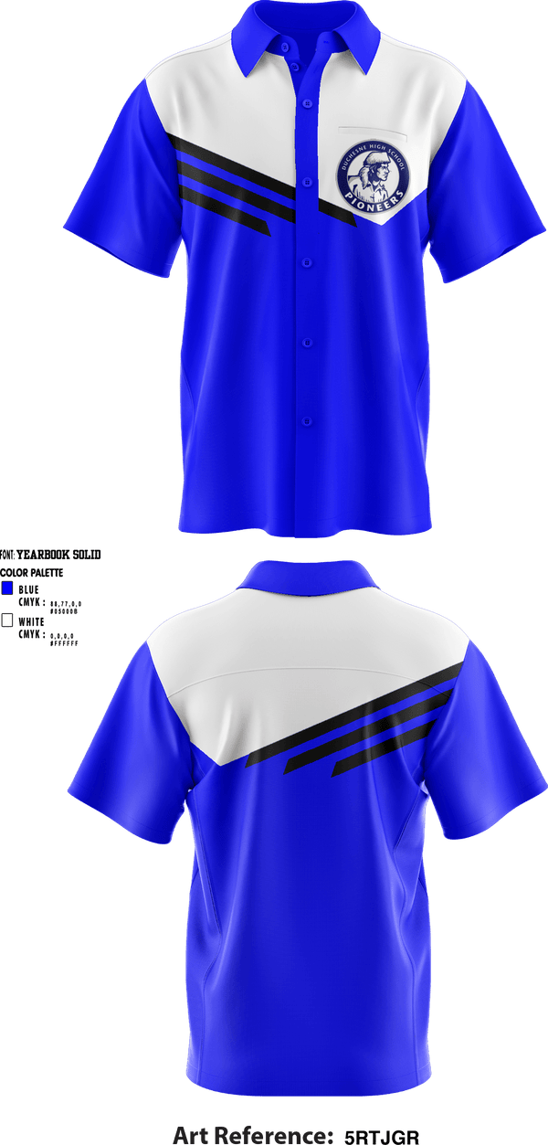 Short Sleeve Bowling Jersey, Duchesne High School Bowling, Bowling, Teamtime, Team time, sublimation, custom sports apparel, team uniforms, spirit wear, spiritwear, sports uniforms, custom shirts, team store, custom team store, fundraiser sports, apparel fundraiser