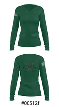 Charlie Company 93293669 Women's Long Sleeve V-neck Shirt - 36