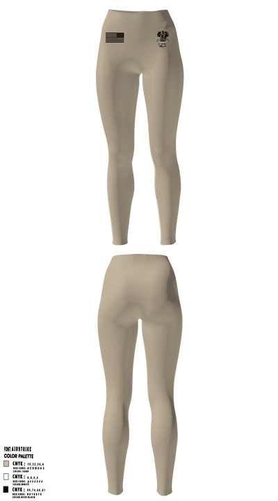 566th MCAS- Army 77440363 Leggings - 4