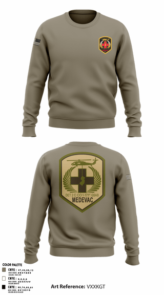 Crew Neck Sweatshirt, , Army, Teamtime, Team time, sublimation, custom sports apparel, team uniforms, spirit wear, spiritwear, sports uniforms, custom shirts, team store, custom team store, fundraiser sports, apparel fundraiser