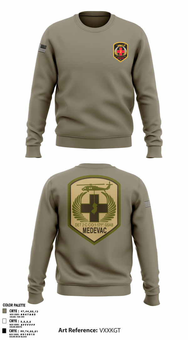 Crew Neck Sweatshirt, , Army, Teamtime, Team time, sublimation, custom sports apparel, team uniforms, spirit wear, spiritwear, sports uniforms, custom shirts, team store, custom team store, fundraiser sports, apparel fundraiser