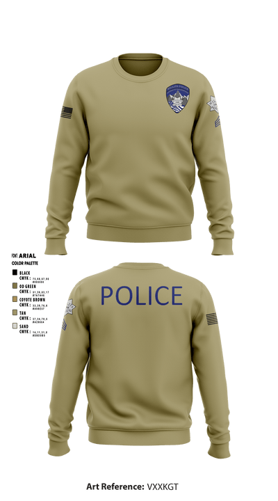 Willits Little Lake JRTF 70658416 Crew Neck Sweatshirt - 4