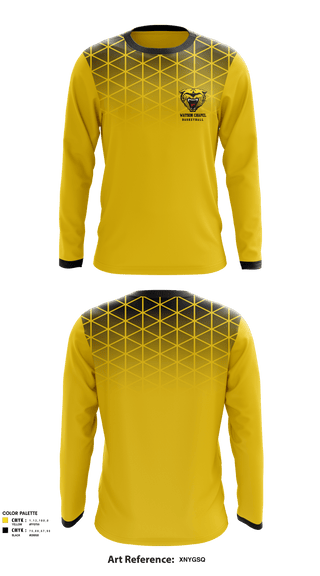 Long Sleeve Performance Shirt, Watson Chapel Junior High School Basketball, Men's Basketball, Teamtime, Team time, sublimation, custom sports apparel, team uniforms, spirit wear, spiritwear, sports uniforms, custom shirts, team store, custom team store, fundraiser sports, apparel fundraiser