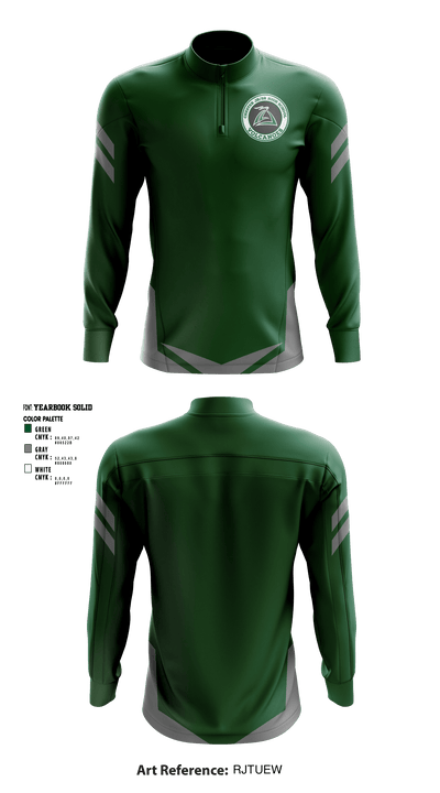Chester High School 57987604 Quarter Zip Jacket - 1
