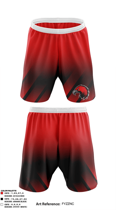 Quad Cities Christian School Soccer 52726245 Athletic Shorts With Pockets - 1
