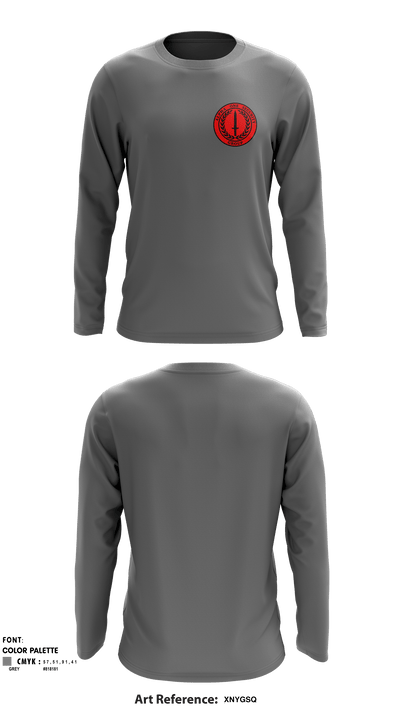 Alpha One Security Group 81233537 Long Sleeve Performance Shirt - 6