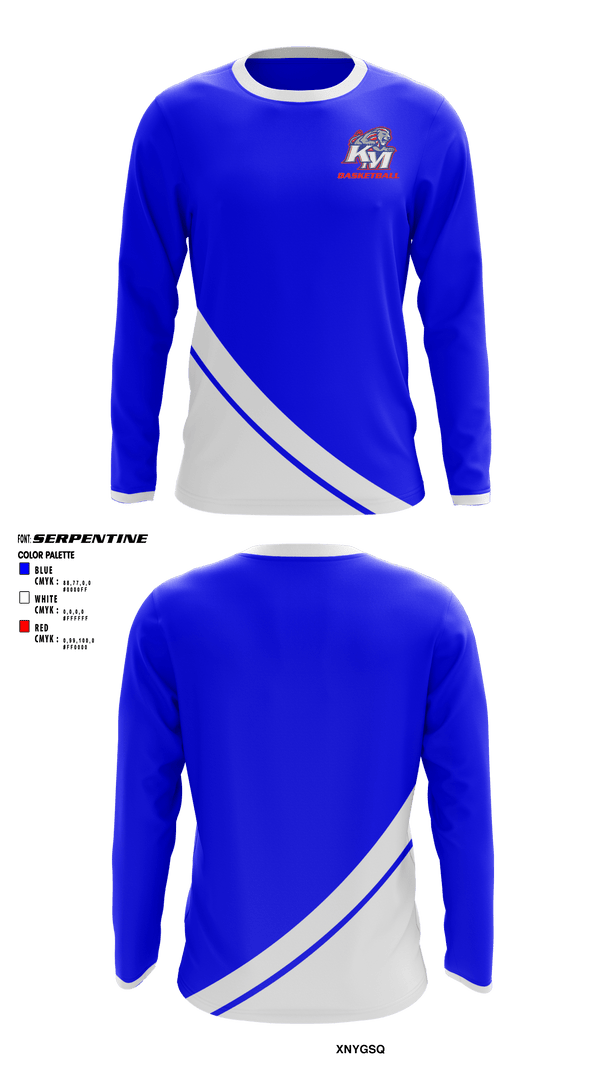 Long Sleeve Performance Shirt, Kent-Meridian High School Basketball, Men's Basketball, Teamtime, Team time, sublimation, custom sports apparel, team uniforms, spirit wear, spiritwear, sports uniforms, custom shirts, team store, custom team store, fundraiser sports, apparel fundraiser