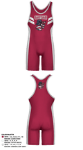 Santiam Christian School Wrestling 60304138 Wrestling Singlet - 1