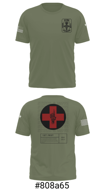 1st FRSD 86296727 Short Sleeve Performance Shirt - 31