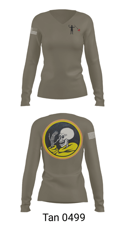 SNOT 2, RAIDER PLT, C-CO 39968914 Women's Long Sleeve V-neck Shirt - 41