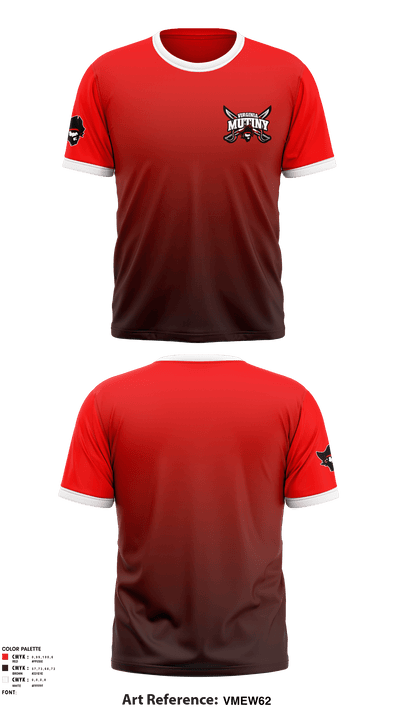 Virginia Mutiny 5891436 Short Sleeve Performance Shirt - 1