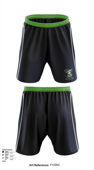 Athletic Shorts With Pockets, Northwest Knights, Football, Teamtime, Team time, sublimation, custom sports apparel, team uniforms, spirit wear, spiritwear, sports uniforms, custom shirts, team store, custom team store, fundraiser sports, apparel fundraiser