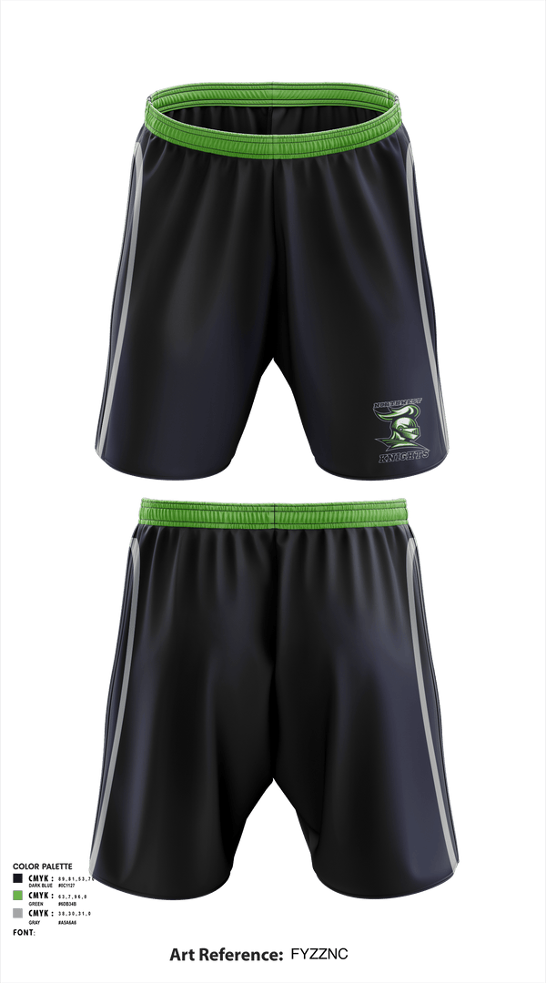 Athletic Shorts With Pockets, Northwest Knights, Football, Teamtime, Team time, sublimation, custom sports apparel, team uniforms, spirit wear, spiritwear, sports uniforms, custom shirts, team store, custom team store, fundraiser sports, apparel fundraiser