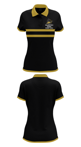 Short Sleeve Performance Polo, Willows High School Basketball, Women's Basketball, Teamtime, Team time, sublimation, custom sports apparel, team uniforms, spirit wear, spiritwear, sports uniforms, custom shirts, team store, custom team store, fundraiser sports, apparel fundraiser