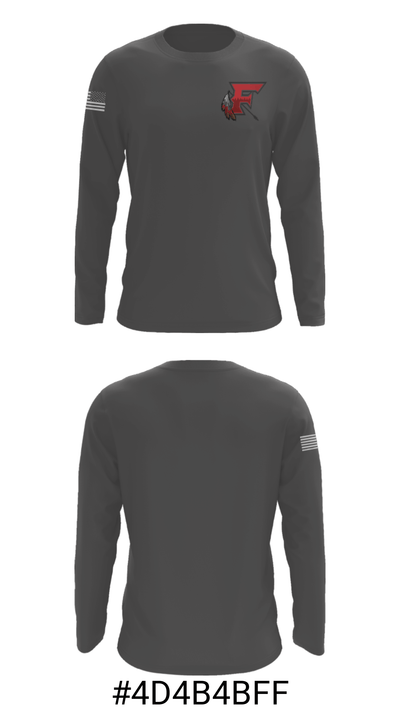 Fallbrook girls field hockey 45582540 Long Sleeve Performance Shirt - 17