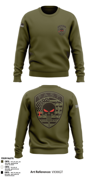 Crew Neck Sweatshirt, , Police, Teamtime, Team time, sublimation, custom sports apparel, team uniforms, spirit wear, spiritwear, sports uniforms, custom shirts, team store, custom team store, fundraiser sports, apparel fundraiser