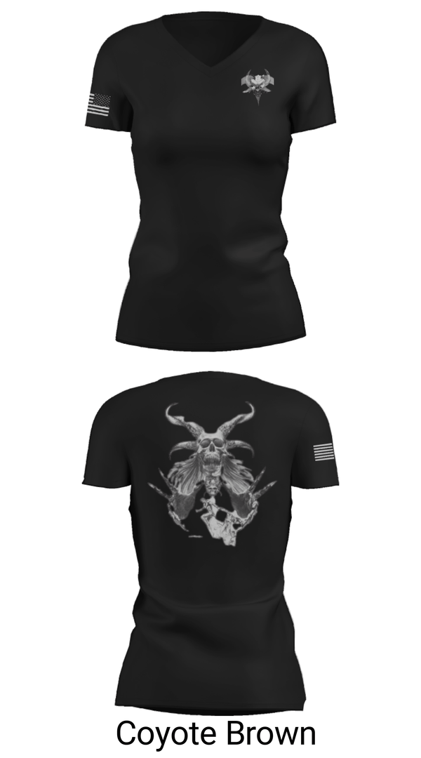 Women's Short Sleeve Vneck Shirt, , National Guard, Teamtime, Team time, sublimation, custom sports apparel, team uniforms, spirit wear, spiritwear, sports uniforms, custom shirts, team store, custom team store, fundraiser sports, apparel fundraiser