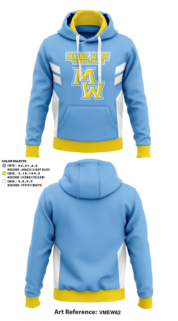 Hoodie, Maine West High School Wrestling, Wrestling, Teamtime, Team time, sublimation, custom sports apparel, team uniforms, spirit wear, spiritwear, sports uniforms, custom shirts, team store, custom team store, fundraiser sports, apparel fundraiser