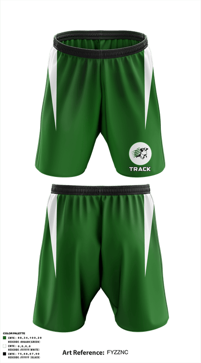 Concord High School Track 53059740 Athletic Shorts With Pockets - 2