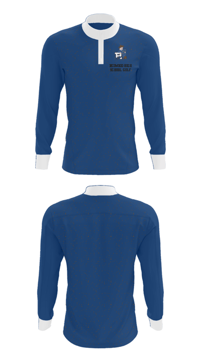 Redwood High School Golf 34163146 Quarter Zip Jacket - 8
