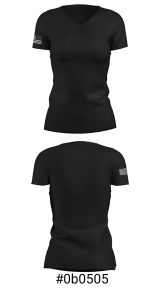 Women's Short Sleeve Vneck Shirt, , Army, Teamtime, Team time, sublimation, custom sports apparel, team uniforms, spirit wear, spiritwear, sports uniforms, custom shirts, team store, custom team store, fundraiser sports, apparel fundraiser