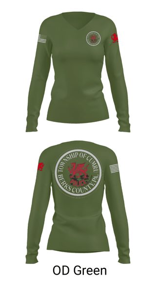 Women's Long Sleeve Vneck Shirt, , Police, Teamtime, Team time, sublimation, custom sports apparel, team uniforms, spirit wear, spiritwear, sports uniforms, custom shirts, team store, custom team store, fundraiser sports, apparel fundraiser