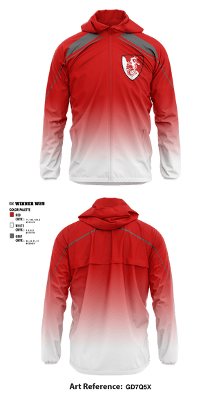 Windbreaker, The Fighting 36th, E-Sports, Teamtime, Team time, sublimation, custom sports apparel, team uniforms, spirit wear, spiritwear, sports uniforms, custom shirts, team store, custom team store, fundraiser sports, apparel fundraiser