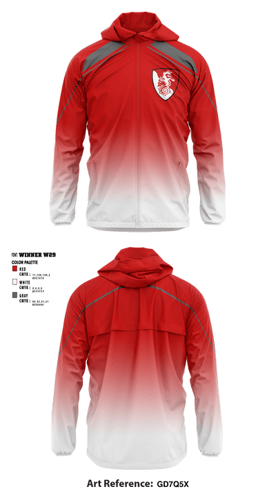The Fighting 36th 22995999 Windbreaker - 1