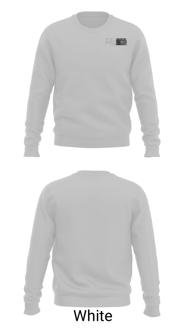 Crew Neck Sweatshirt, Macon County High School Basketball, Women's Basketball, Teamtime, Team time, sublimation, custom sports apparel, team uniforms, spirit wear, spiritwear, sports uniforms, custom shirts, team store, custom team store, fundraiser sports, apparel fundraiser