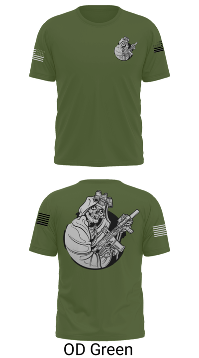 B co, 541st DSSB 85090583 Short Sleeve Performance Shirt - 34