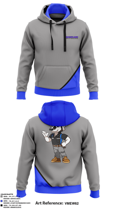 Badgerland Irrigation and Lighting Service 64903561 Hoodie - 1