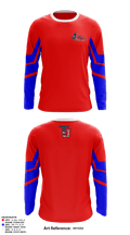 Governor Thomas Johnson High School Lacrosse 41797024 Long Sleeve Performance Shirt - 1