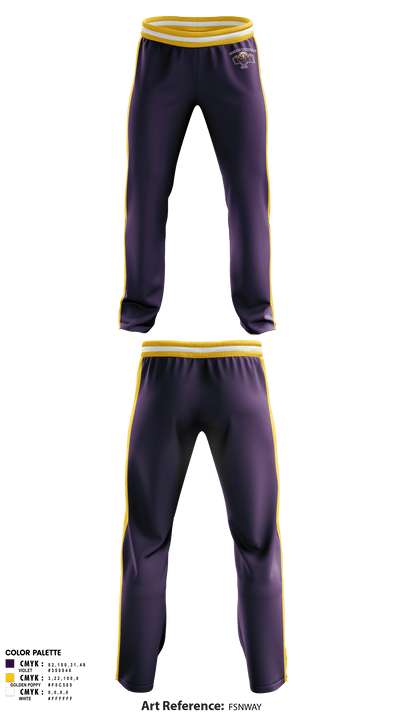 Wood River High School Cheer 55160562 Sweatpants - 1