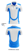 Foothills Area YMCA Swimming 18108135 Short Sleeve Performance Polo - 1
