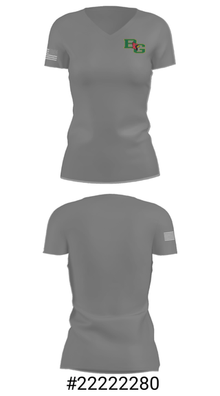 Women's Short Sleeve Vneck Shirt, Bishop Guertin High School Cross Country, Cross Country, Teamtime, Team time, sublimation, custom sports apparel, team uniforms, spirit wear, spiritwear, sports uniforms, custom shirts, team store, custom team store, fundraiser sports, apparel fundraiser
