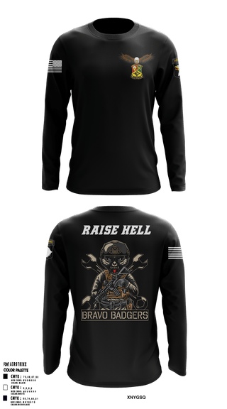 Long Sleeve Performance Shirt, , Army, Teamtime, Team time, sublimation, custom sports apparel, team uniforms, spirit wear, spiritwear, sports uniforms, custom shirts, team store, custom team store, fundraiser sports, apparel fundraiser