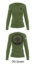 Border Patrol 70763119 Women's Long Sleeve V-neck Shirt - 40