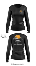 Rapid Removal 31293031 Women's Long Sleeve V-neck Shirt - 1