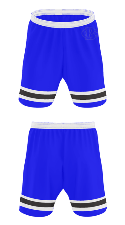 Banks County Middle School Basketball 1508113 Athletic Shorts With Pockets - 24